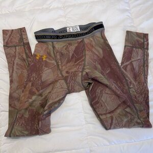 Under Armour Kids Woodland Camo Leggings